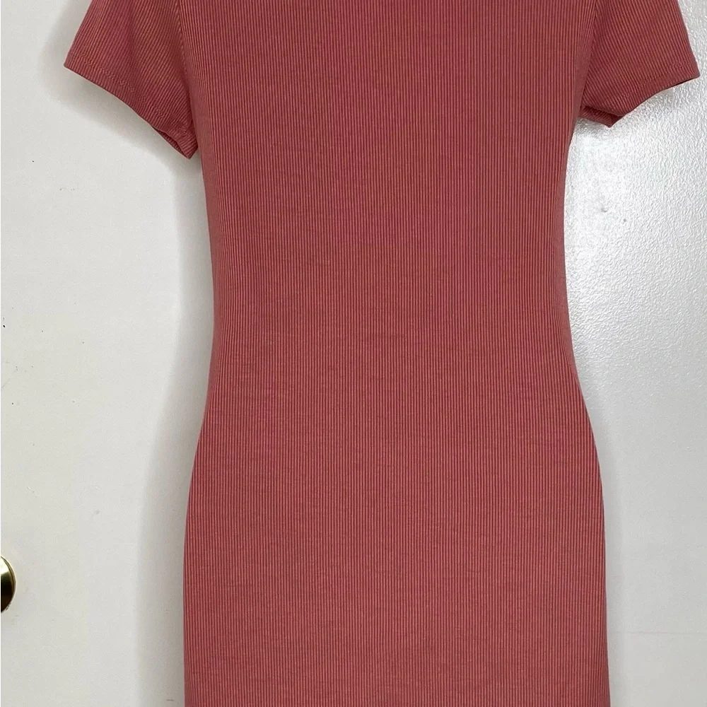 No Boundaries Rust Midi Dress - Picture 2 of 6